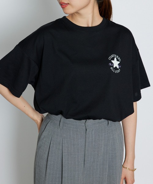 新品近 ビンテージ チャックテイラー バスケットボール ロゴＴシャツ コンバース コンバース CONVERSE 【CONVERSE / コンバース】コンバース