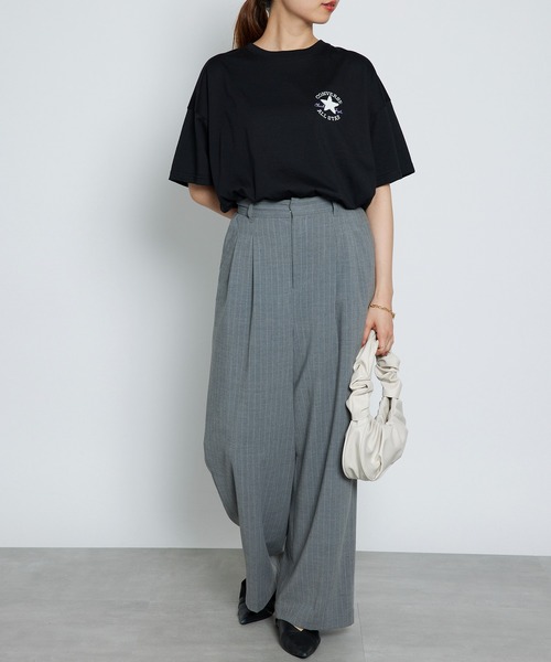 新品近 チャックテイラー バスケットボール ロゴＴシャツ コンバース CONVERSE tシャツ 「CONVERSE」コンバースチャックテイラーロゴ