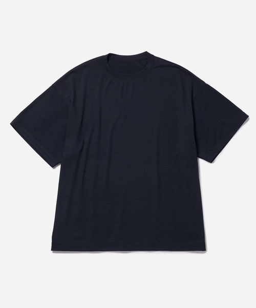 BIOTOPtシャツ ビオトープTシャツ BIOTOP tシャツ 「BIOTOP original」Washable wool jersey TEE