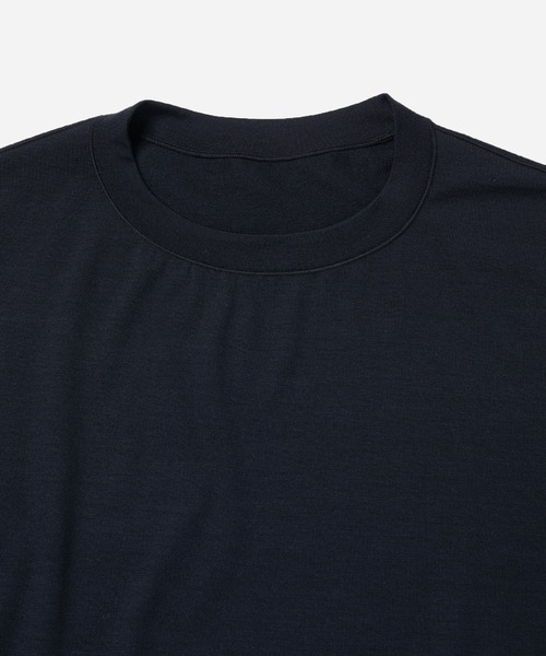 BIOTOP（ビオトープ） tシャツ 「BIOTOP original」Washable wool