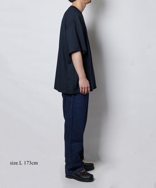 BIOTOP tシャツ 「BIOTOP original」Washable wool jersey TEE