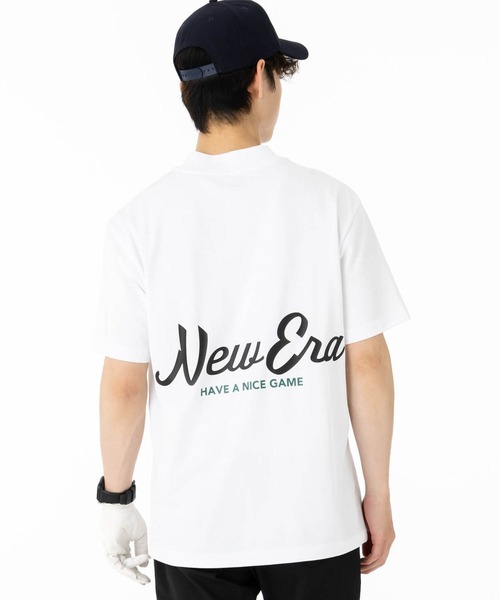 NEW ERA（ニューエラ） ポロシャツ 半袖 ゴルフウェア ミッドネック