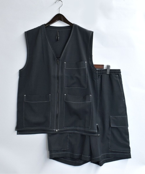 Starting Over（スターティング オーバー） ベスト ジレ oversize