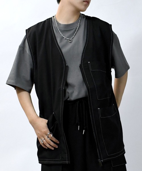 Starting Over（スターティング オーバー） ベスト ジレ oversize