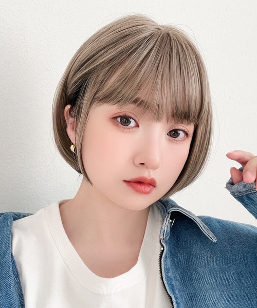 ウィッグ エクステ 「 プティカットボブ 」 ボブ ショート 自然 フル