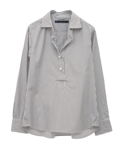 ＼半額SALE／ martinique ブラウス シャツ パールスキッパー レディース トップス