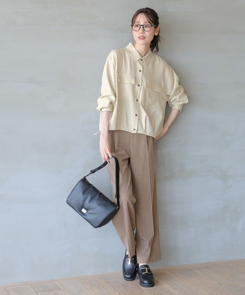 グローバルワーク　ウツクシルエットテーパードパンツ　ワイドパンツ　ジャケット 試着しなくてもわかる！ 新ウツクシルエット 徹底解剖2025春