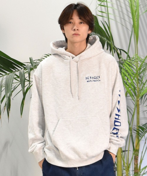 パーカー Ninth Hall Stone Black Thermal Zip Hoodie | Zumiez