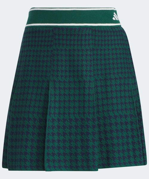 adidas（アディダス） スカート PRIMEKNIT ハウンドトゥース プリーツ