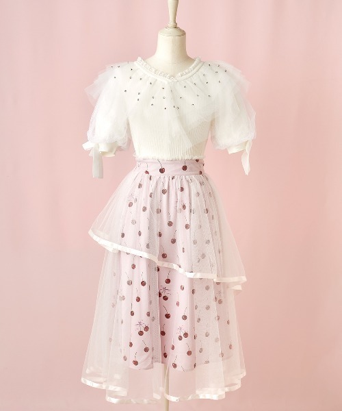 mellfy memory（メルフィーメモリー） ニット セーター Prism glitter