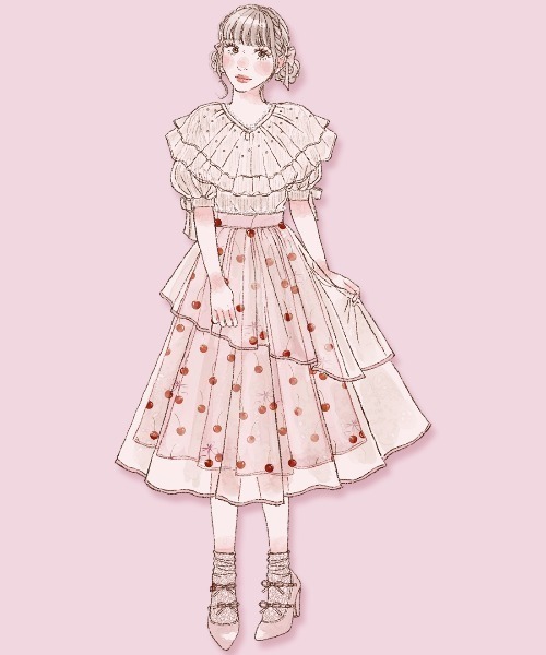 mellfy memory（メルフィーメモリー） ニット セーター Prism glitter