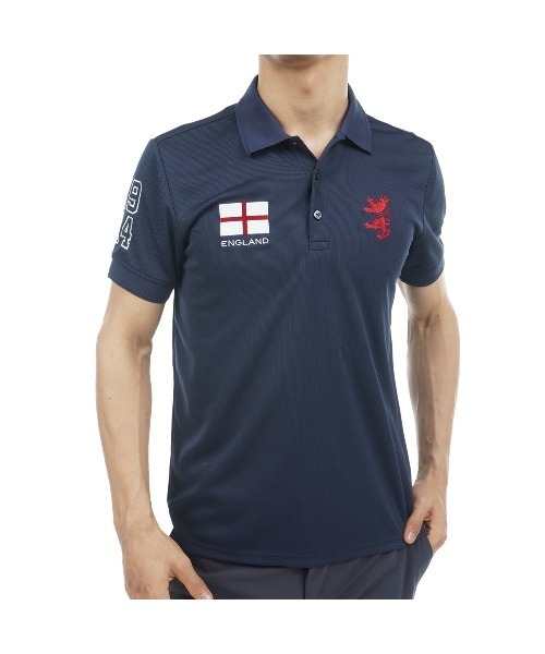 Admiral Golf ポロシャツ フラッグ メンズ : ZOZOTOWN Yahoo!店