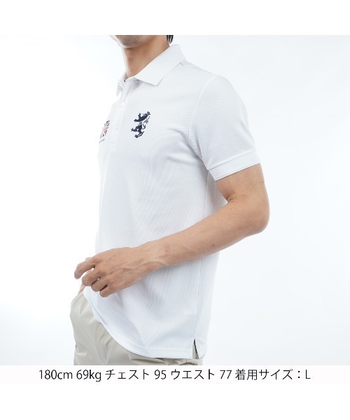 Admiral Golf ポロシャツ フラッグ メンズ : ZOZOTOWN Yahoo!店