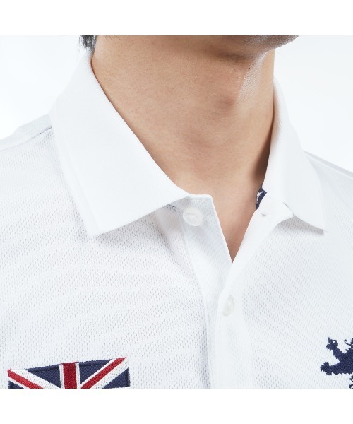 Admiral Golf ポロシャツ フラッグ メンズ : ZOZOTOWN Yahoo!店