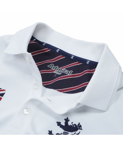 Admiral Golf ポロシャツ フラッグ メンズ : ZOZOTOWN Yahoo!店