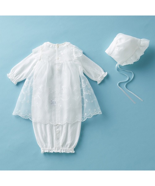 MIKI HOUSE（ミキハウス） ベビー服 ロンパース セレモニードレス3点