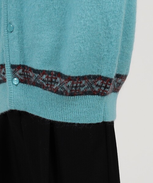 TOMORROWLAND カーディガン TOOMRROWLAND tricot ナイロンモヘヤ