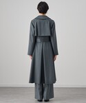 コート アウター カシミヤドレストレンチコート...の詳細画像3
