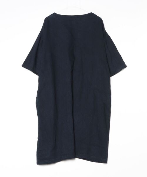 Plantation ネイビー 半袖ワンピース sizeM Plantation ネイビー 半袖ワンピース sizeM - メルカリ