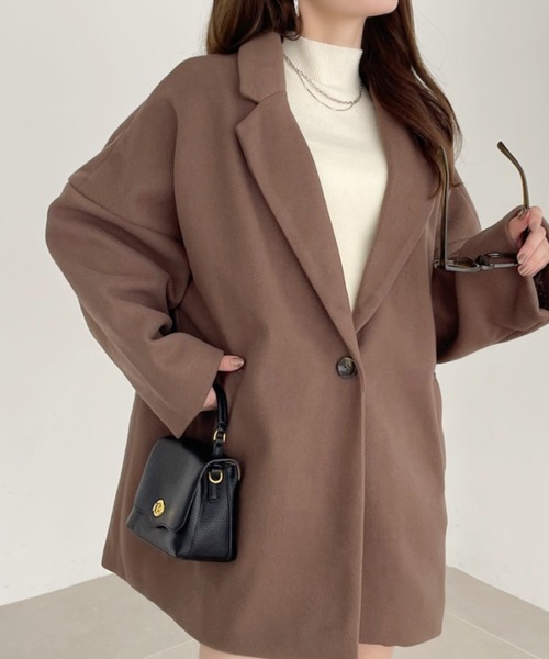 EVRIS★チェスターコート♡美品 SHIPS Colors:ウール パイル チェスター コート（その他アウター