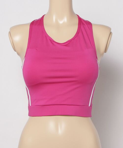 タンクトップ ノースリーブ IRAL_FR2 / LINE MESH BUSTIER レディース メンズ