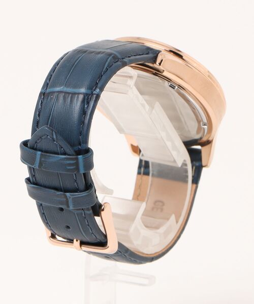 腕時計 「Maserati/マセラティ」ソルパッソ - 42ｍｍ クロノ ブルー ダイヤル ブルー レザー メンズの画像