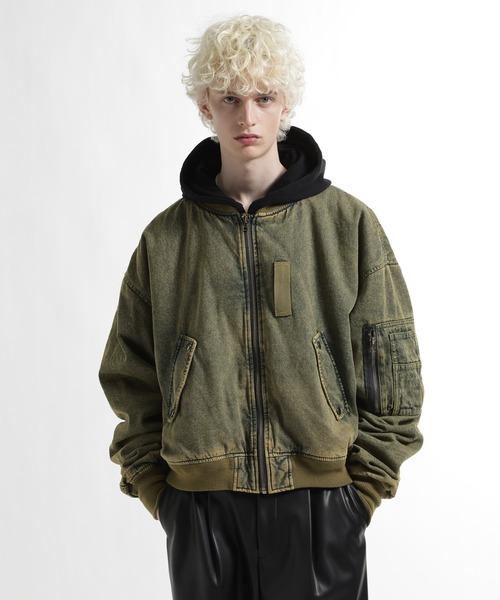 HARE（ハレ） ma1 ma-1 フードドッキングMA-1(HARE) メンズ : ZOZOTOWN