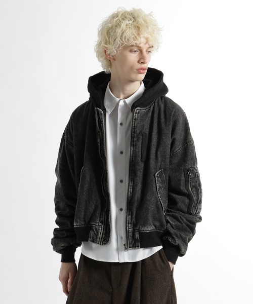 HARE（ハレ） ma1 ma-1 フードドッキングMA-1(HARE) メンズ : ZOZOTOWN