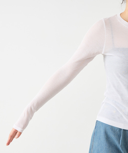 martinique tシャツ ガーゼフライスロンT レディース : ZOZOTOWN
