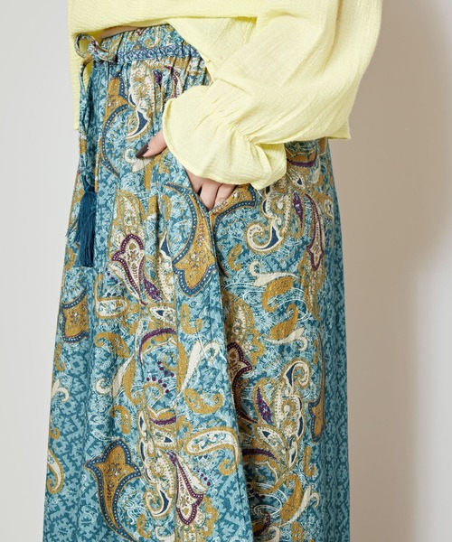 チャイハネ（CAYHANE） パンツ 「チャイハネ」バティック風プリント