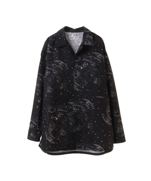 ブラウス シャツ CONSTELLETION OPEN COLLAR SHIRTS レディース メンズ