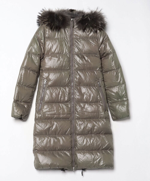 DUVETICA（デュベティカ） ダウンコート 40 グリーン レディース