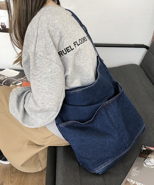 COO+i（クーイ） ショルダーバッグ バッグ デニムワンショルダーバッグ