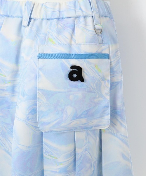 archivio スカート 「LADIES」サイドラインプリーツスカート
