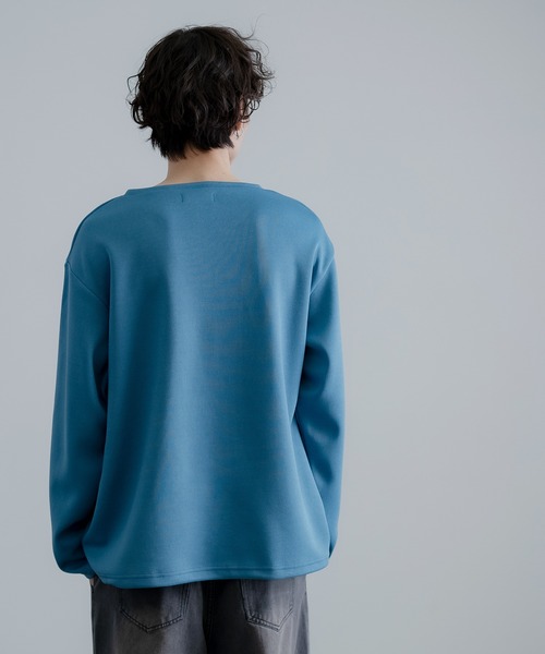 improves tシャツ 裾ドローコード Vネック ロンT メンズ
