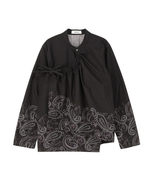 ZUCCa（ズッカ） カーディガン ペイズリープリント / 羽織り / (O