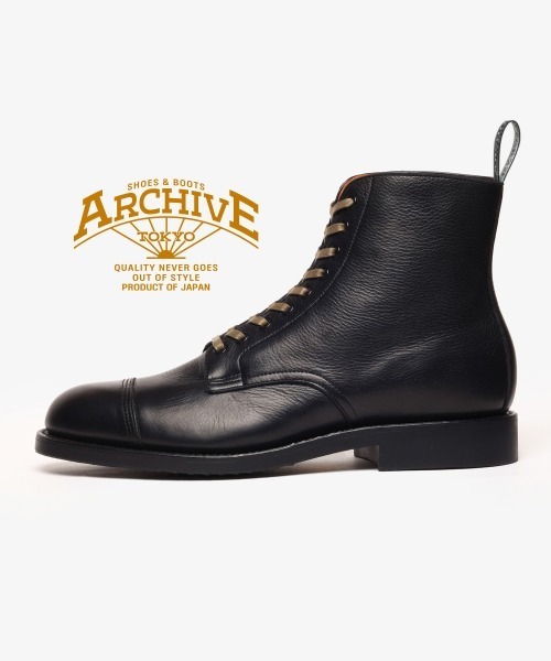 【美品】MR.OLIVE「 ARCHIVETOKYO」プレーントゥシューズ　7h MR.OLIVE ビジネスシューズ 「 ARCHIVETOKYO」” JONES ” Type