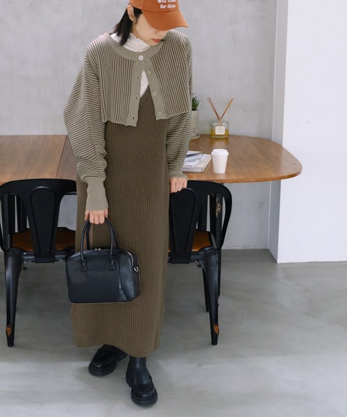 forksy.（フォルクシー） コンビワンピース FREE モカ レディース