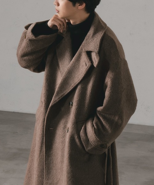 パルトブラウンチェスターコートPALTO44イタリア パルトブラウンチェスターコートPALTO44イタリア