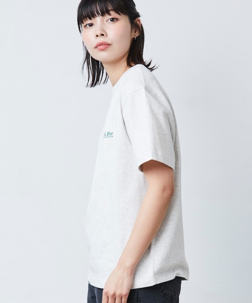 tシャツ 「JAPAN EDITION」モリル・ショートスリーブ・アニマル・グラフィック・ティ レディース L.L.Bean tシャツ 「JAPAN EDITION」モリル・ショートスリーブ