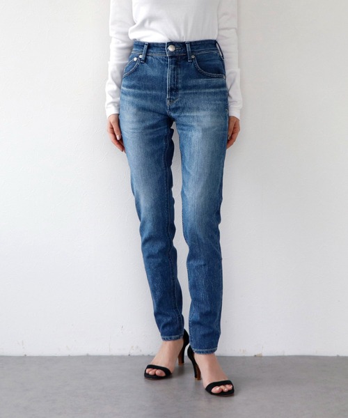 未使用 ヤヌーク YANUK スリムテーパード デニムパンツ ジーンズ 26 Sirin ジーンズ デニム デニムパンツ 「yanuk/ヤヌーク」RUTH スリム