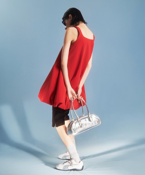 【emmi×PUMA】WIDE BOSTON LLIC BAG emmi×PUMA】WIDE BOSTON METALLIC BAG(トートバッグ)｜バッグ