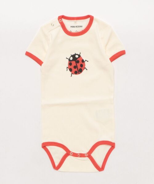 mini rodini ヒョウ柄ロンパース【水通しのみ】 Buy things from Mini Rodini | Sellpy.com.