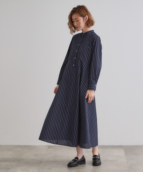 grove（グローブ） ワンピース ヘリテージフレアシャツワンピース