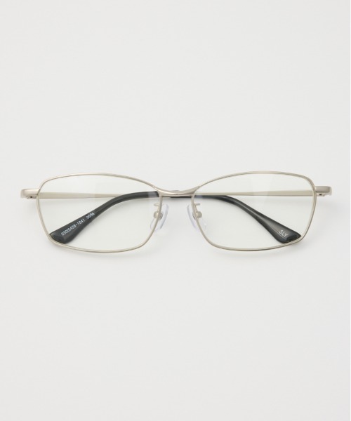 メガねです SLY 伊達メガネ メガネ 眼鏡 METAL FLAME SQUARE EYEWEAR メタル