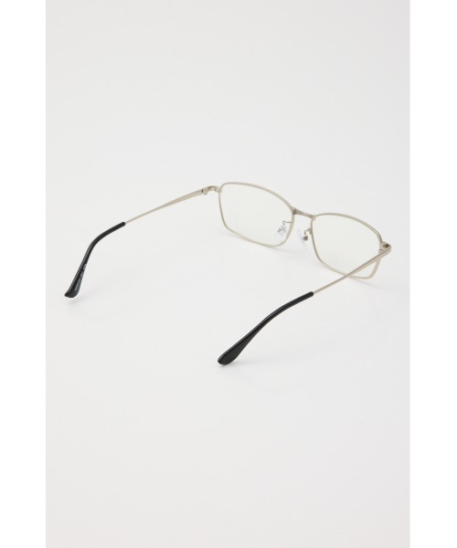 メガねです SLY 伊達メガネ メガネ 眼鏡 METAL FLAME SQUARE EYEWEAR メタル