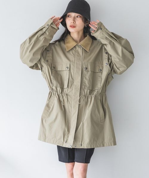 ふるさと納税 ブルゾン 「JEANASIS」 JEANASIS FREE レディース ベージュ ジャケット・アウター