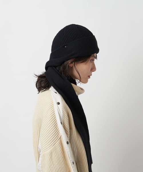 「La Maison de Lyllis」 ニットキャップ FREE グリーン系その他 レディース_画像4