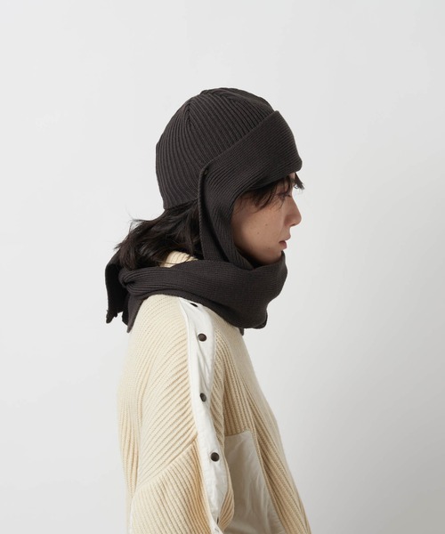 「La Maison de Lyllis」 ニットキャップ FREE グリーン系その他 レディース_画像9