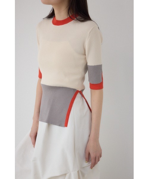 PLUS（AZUL BY MOUSSY） ニット セーター 「PLUS」カラー